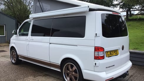 4 berth Volkswagen campervan from 2013