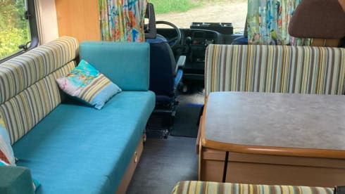 4p Hymer alcove from 2001