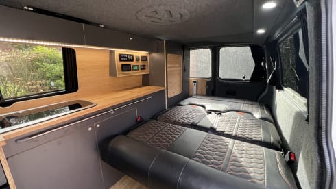 4 berth Volkswagen campervan from 2016