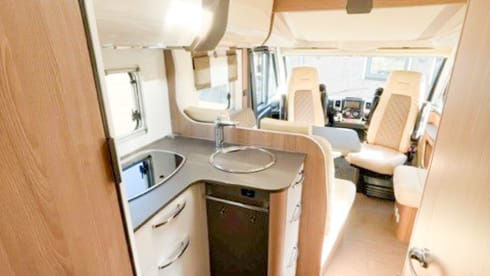 Volledig Uitgeruste + Autonome 4p Fiat Semi-Integraal met Level Systeem