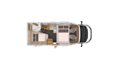 Rent a motorhome for 4 people cheaply, fully furnished