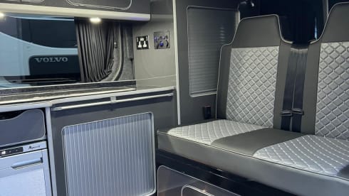 4 berth Vauxhall campervan 