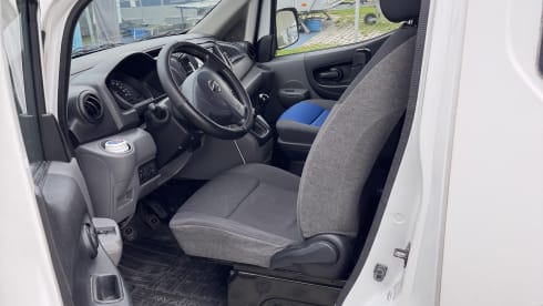 2p Nissan campervan from 2011