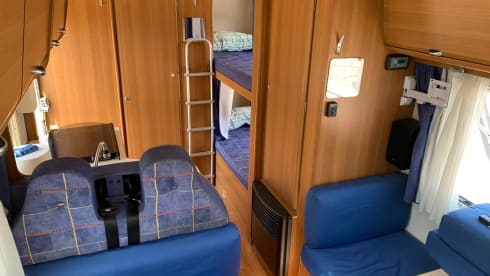 Germano – Roller Team 7 seats for infinite escape routes