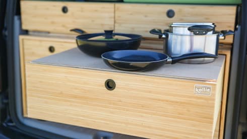 Kallie 2 – 2p Minicamper compact and complete with awning