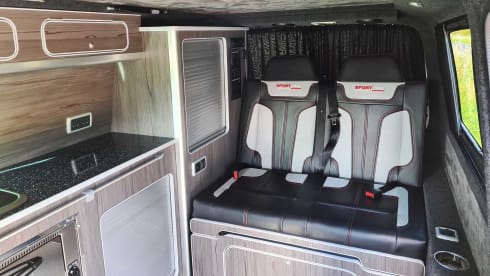 Wallace – High Spec 4 berth VW T6 Camper in Derbyshire