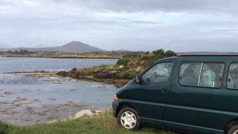 CZN  – Toyota campervan, a very luxurious tent (insurance is included)