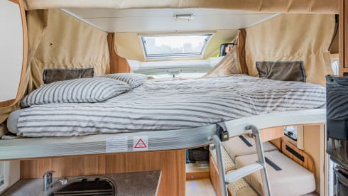 Camper met sfeer – 4 Person Chausson half integral