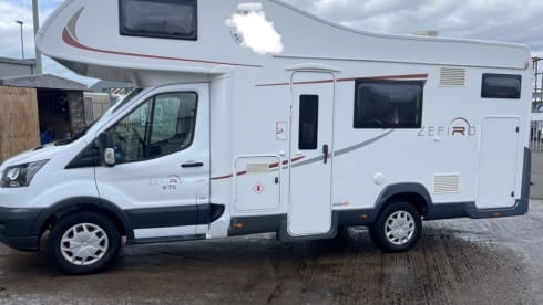 6 berth Roller Team Ford transit