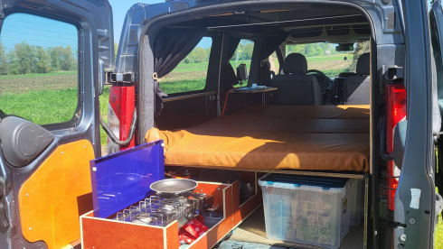 2p Peugeot campervan from 2008