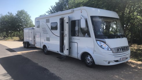 4-person comfortable Hymer