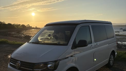 Caledonia  – VW custom campervan hire from Edinburgh Airport - Highlands Scotland 