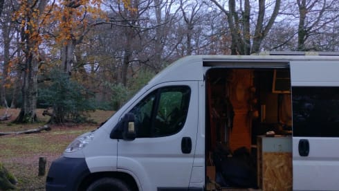 3 berth Citroën campervan from 2014