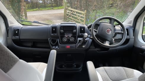 Our home away from home  – 4 berth Swift bus from 2018