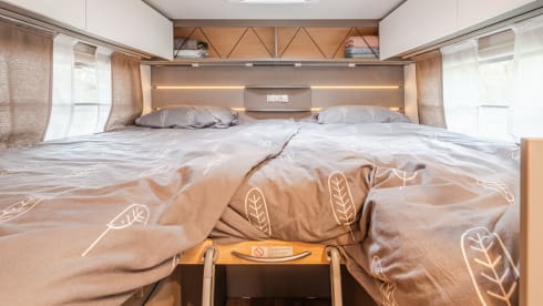 Spacious and luxurious 2-person semi-integrated from 2023