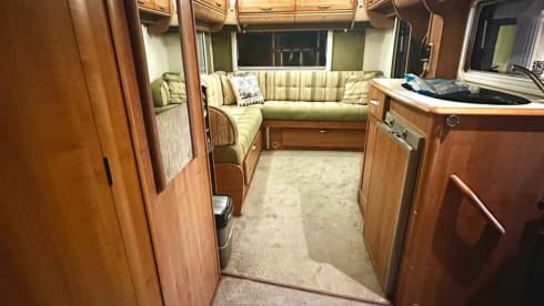 Bertie  – 4 berth Auto-Trail with all amenities.