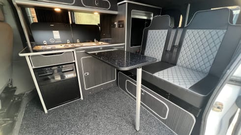 4 berth Vauxhall Vivaro campervan from 2013
