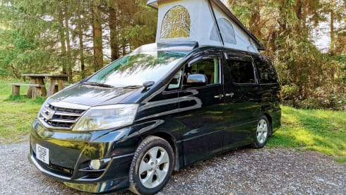 A Beautiful Escape – Luxury Automatic Toyota 4 berth, 5 seat, insurance included