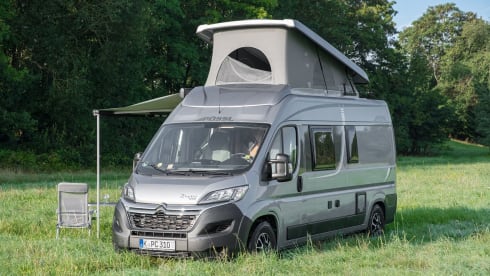 Pumba – Pössl 2 Win Plus 2021 - pop-up roof - 4 sleeping places