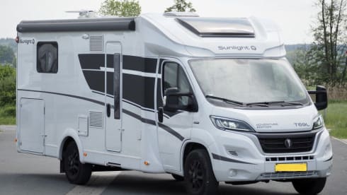 Camper Sunlight T69L – Luxe Sunlight camper voor 2 tot 4 personen