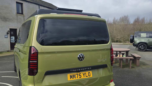 King – 2025 4 berth T7 Volkswagen campervan collection Cumbria