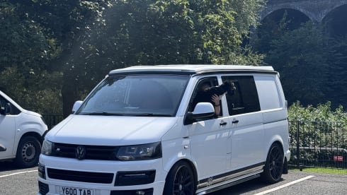 4 berth Volkswagen campervan from 2009