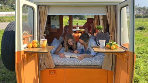 Laranja – Rent a  Blue Classics’s Combi J9