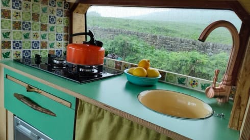 Little Nics  – 2 Berth Solar powered cozy campervan with awning 