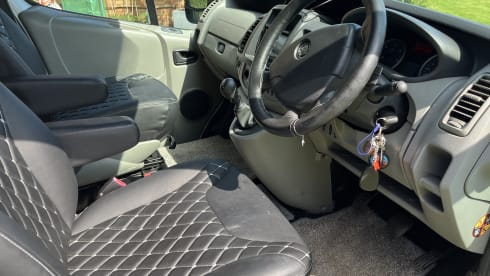 Calipso – 2 berth vauxhall Vivaro campervan  2013