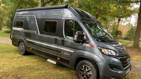 Adria Twin Supreme – Comfortable bus camper with automatic transmission + Switzerland vignette
