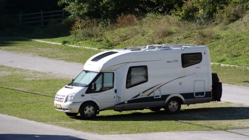 Going to the sun with our luxurious compact camper?