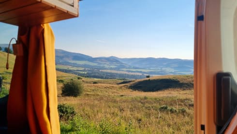 2-seater Nissan campervan from 2017