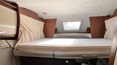 4 person Roller Team semi-integrated camper from 2014