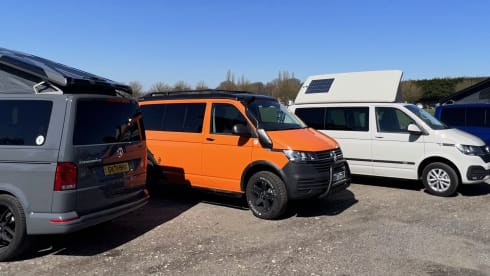 (VW004) 2023 VW T6 'Rebellion' Camper Van - sleeps 2 adults plus 2 children