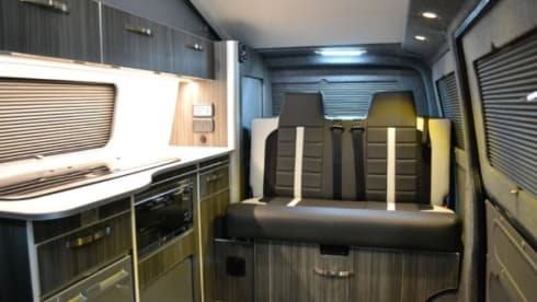 Luxury VW T5 Sportline Camper Van with 160w Solar Panel