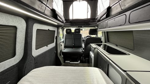 The Onyx – 4 Berth, 5 Seater, VW T6 Highline Campervan