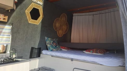 Noxolo ......"Lady of Peace" – 2/3 berth Versatile Campervan. Our Roadside room with a view.