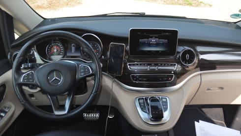Luxury Mercedes-Benz campervan from 2020