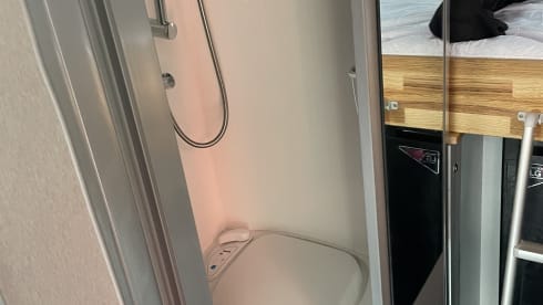 Four berth 4 seat Campervan