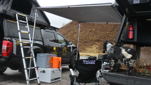 Highland Overland - Shackleton  – Overland Trucks to rent in the Scottish Highlands (Inverness airport )