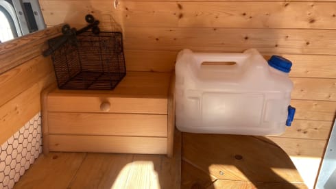 Tyson the Boxer – All year round camper hire with log burner for those colder nights