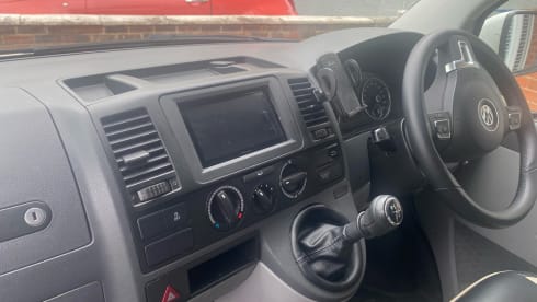4 berth Volkswagen T5.1 campervan 2014
