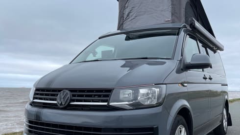 Christian Grey – Family Friendly T6 Camper, for 2-5 people "have a read on"