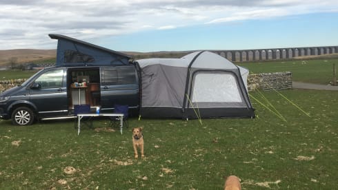 4 berth Volkswagen campervan 2016 6 speed, unique wooden interior