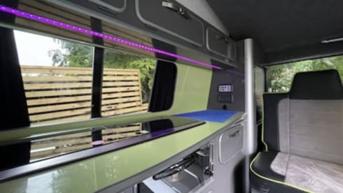 4 berth Volkswagen campervan from 2013