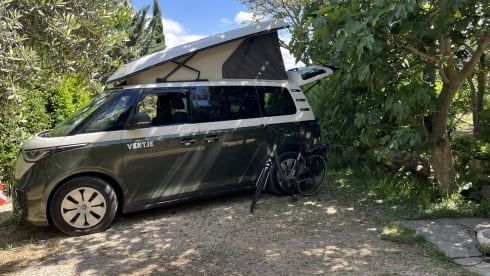 e-ventje – Camping-car électrique VW 2 places à partir de 2025 (ID Buzz Pro 210 kW) 