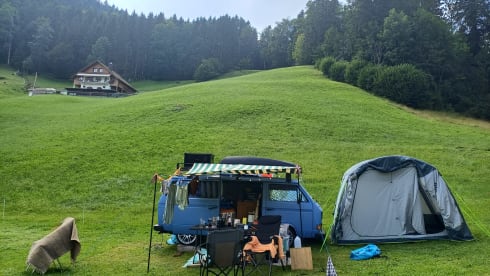2p Volkswagen campervan from 1983