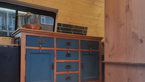 Ethel – 2 berth Ford campervan from 2013