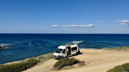 2-persoons Citroën campervan uit 2012