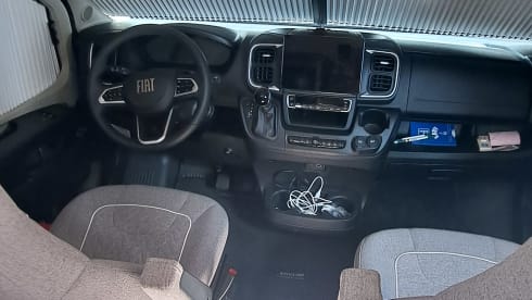 Autobus Malibu pronto per l'avventura 